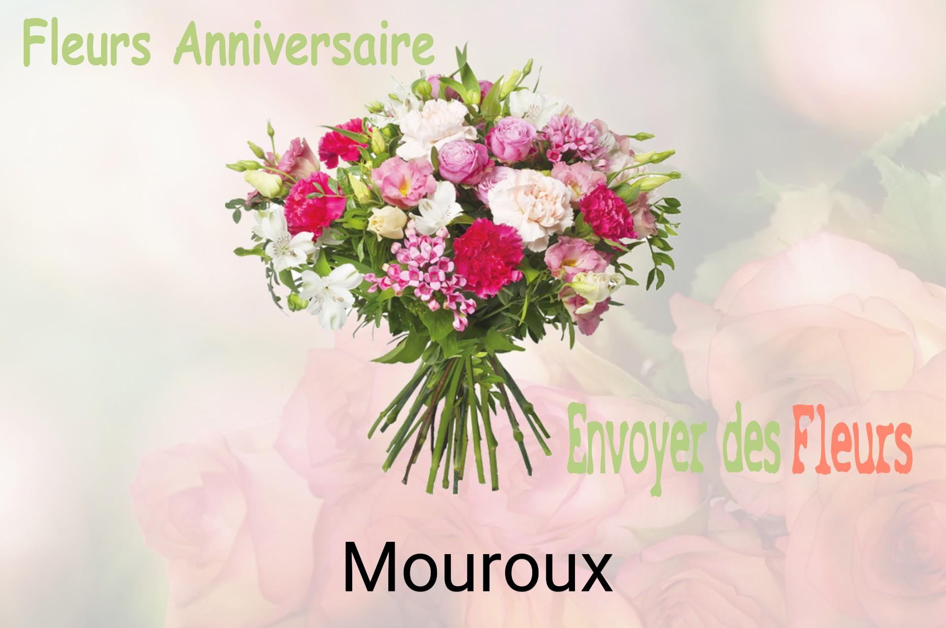 Bouquet de fleurs d’anniversaire livré à Mouroux