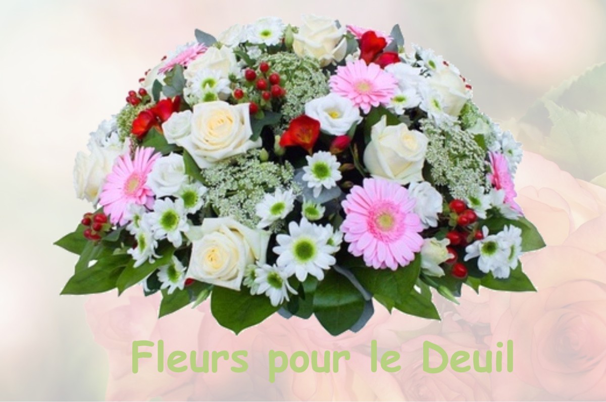 fleurs deuil MOUROUX